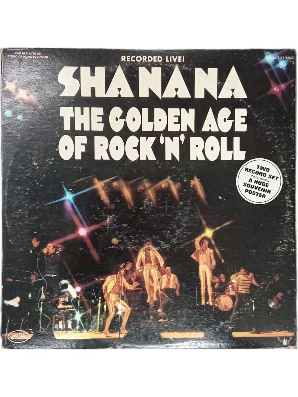 Sha Na Na – The Golden Age Of Rock 'n' Roll Live 2LP Vinyl Kama